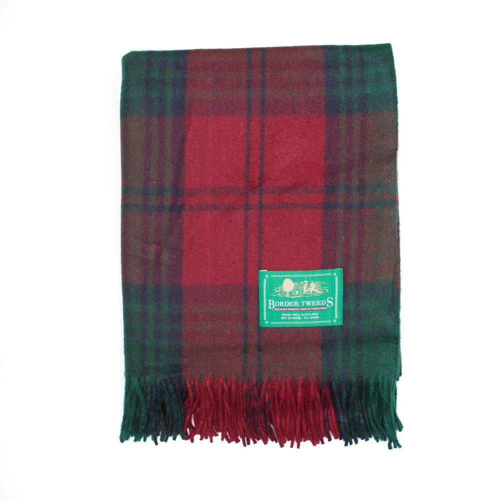 Wool Tartan Rug - Lindsay