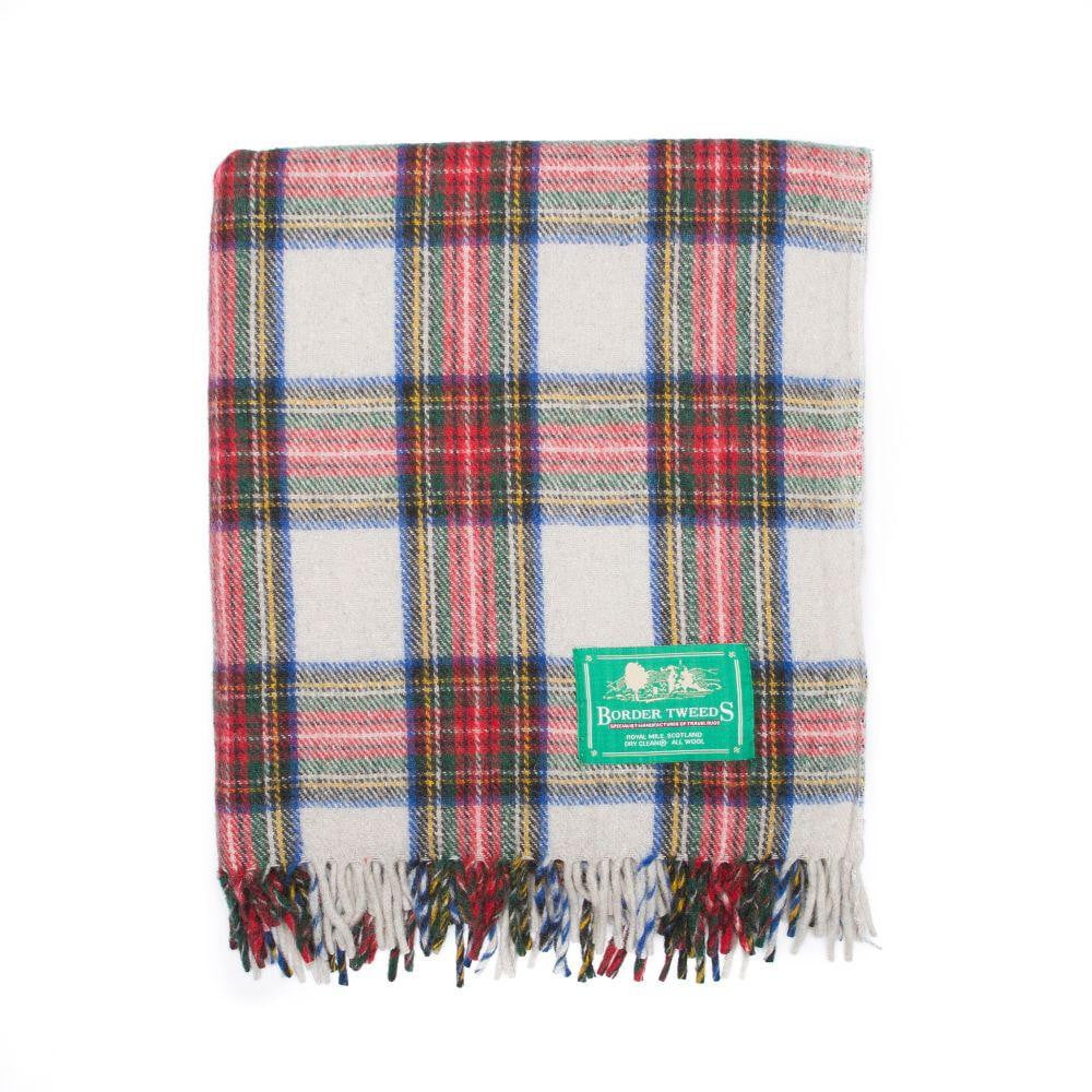 Wool Tartan Rug - Stewart Dress