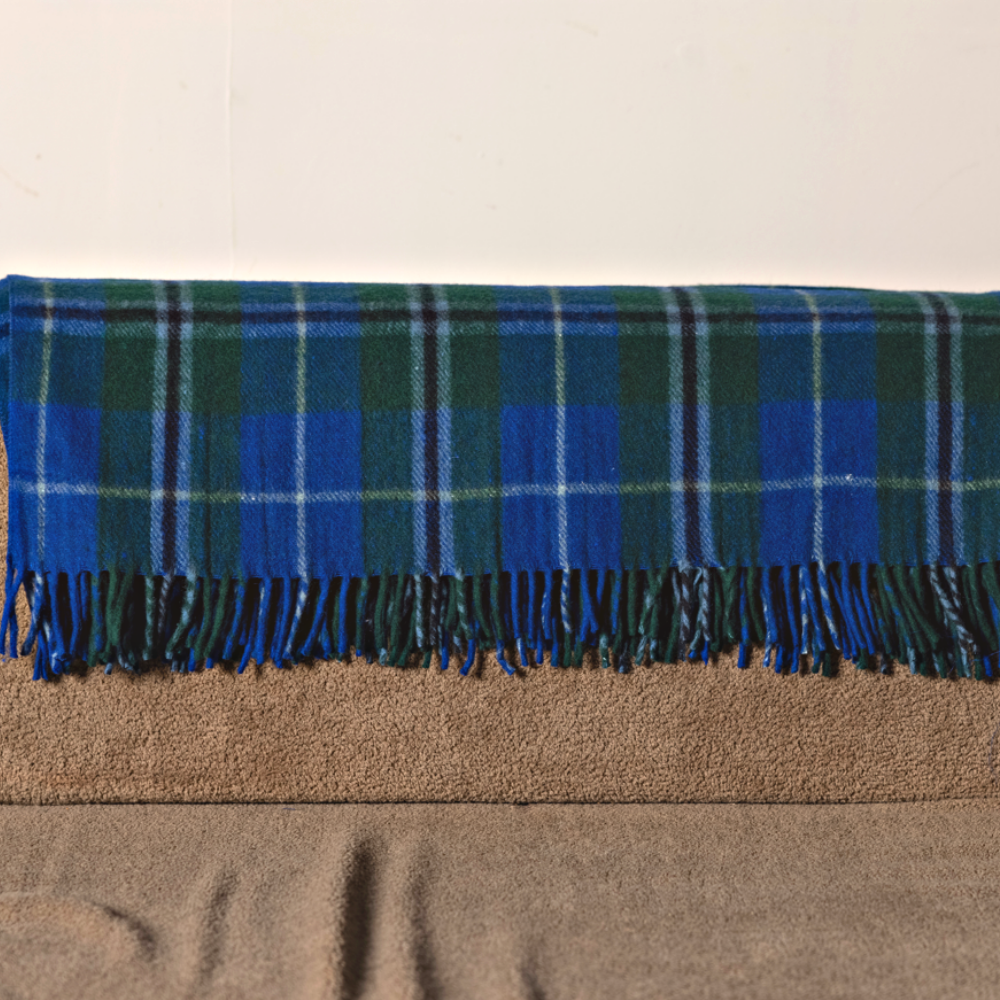 Wool Tartan Knee Rug - Douglas