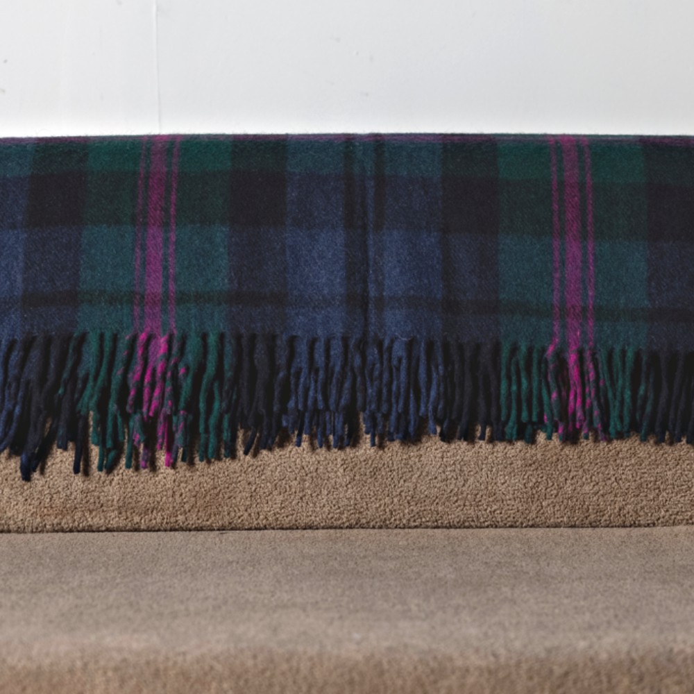 Wool Tartan Knee Rug - Baird