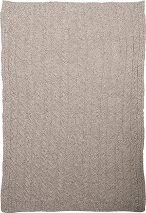 Supersoft Merino Wool Mixed Weave Blanket/Cover by Aran Mills - 5 Colo -  rugsco
