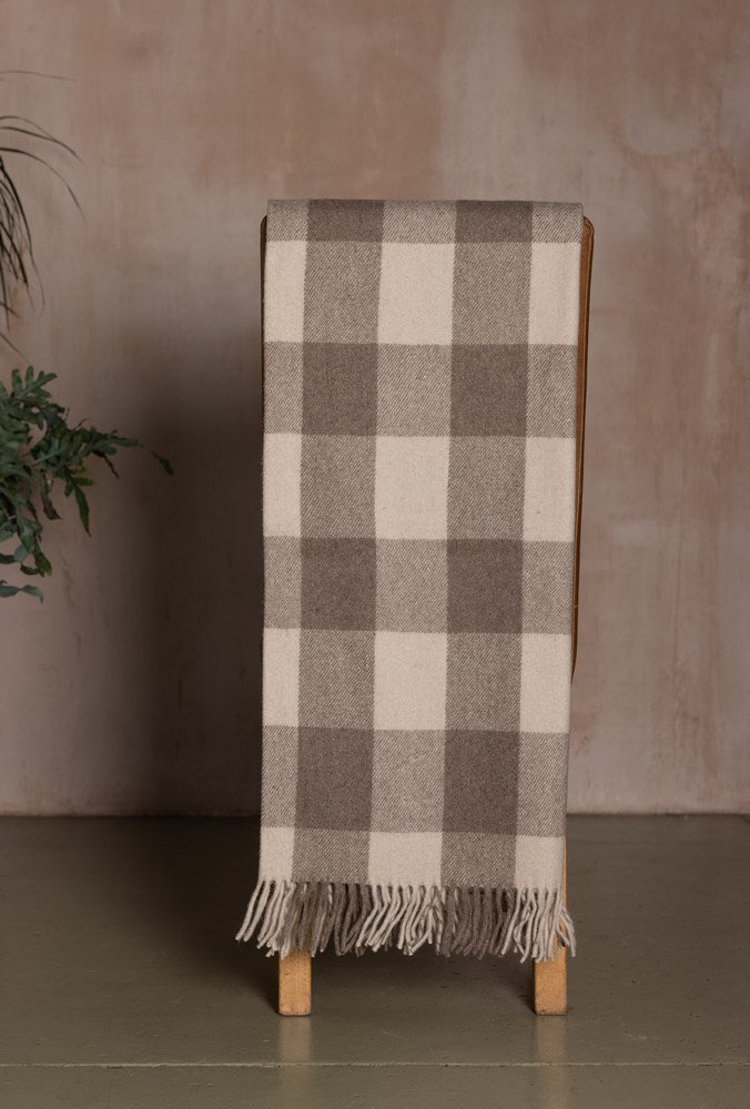 Wool Tartan Rug - Jacob