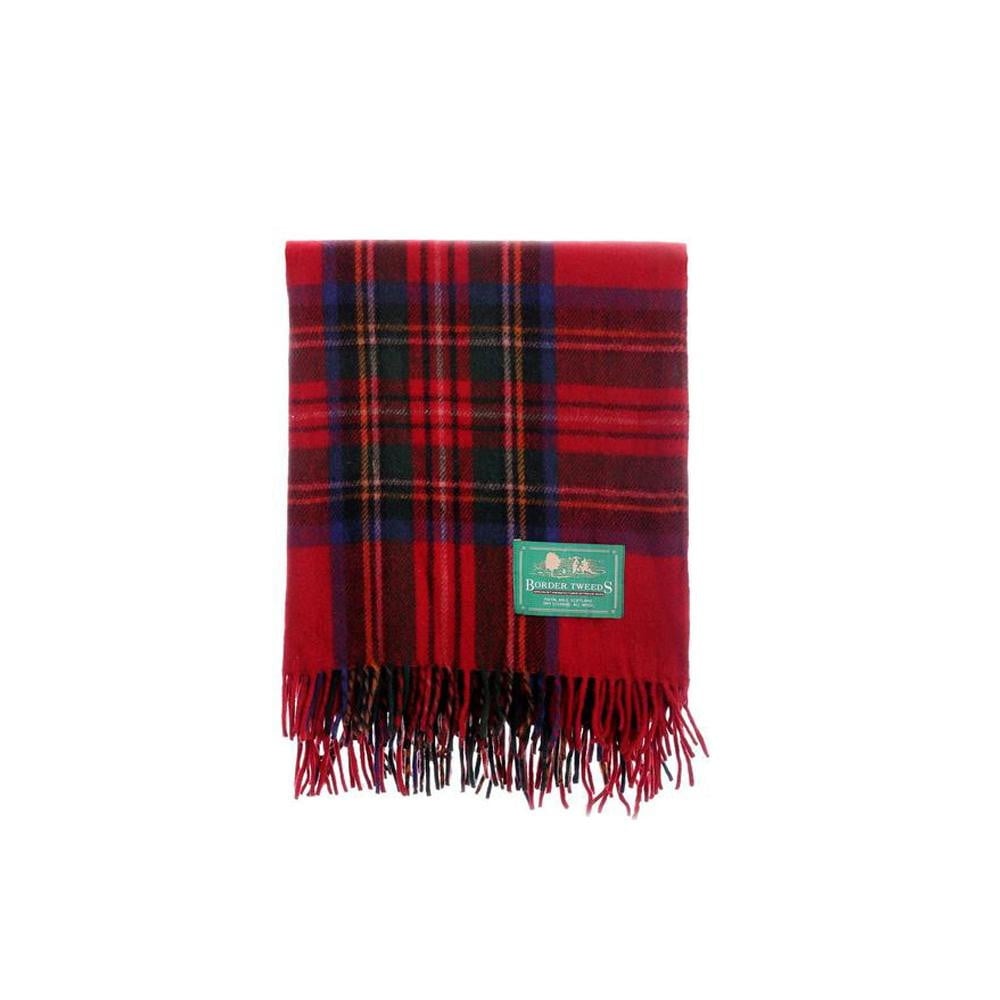 Scottish royal Stewart tartan rug