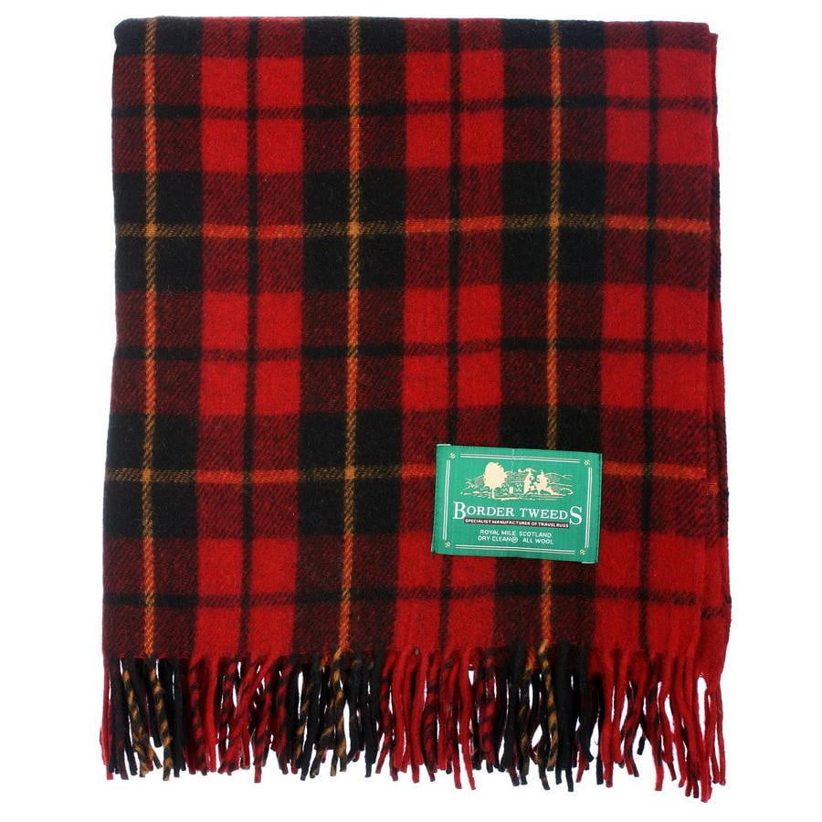 Wool Tartan Rug - Wallace