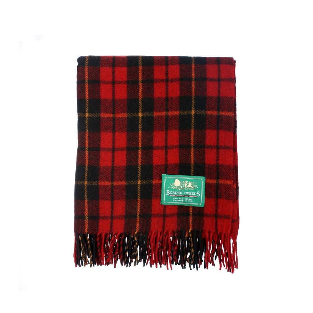 Wool Tartan Rug - Wallace